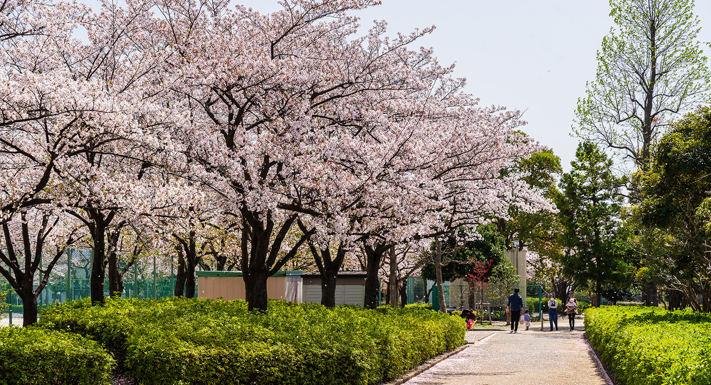 マンションより徒歩3分の戸塚榎戸公園（2021年撮影）